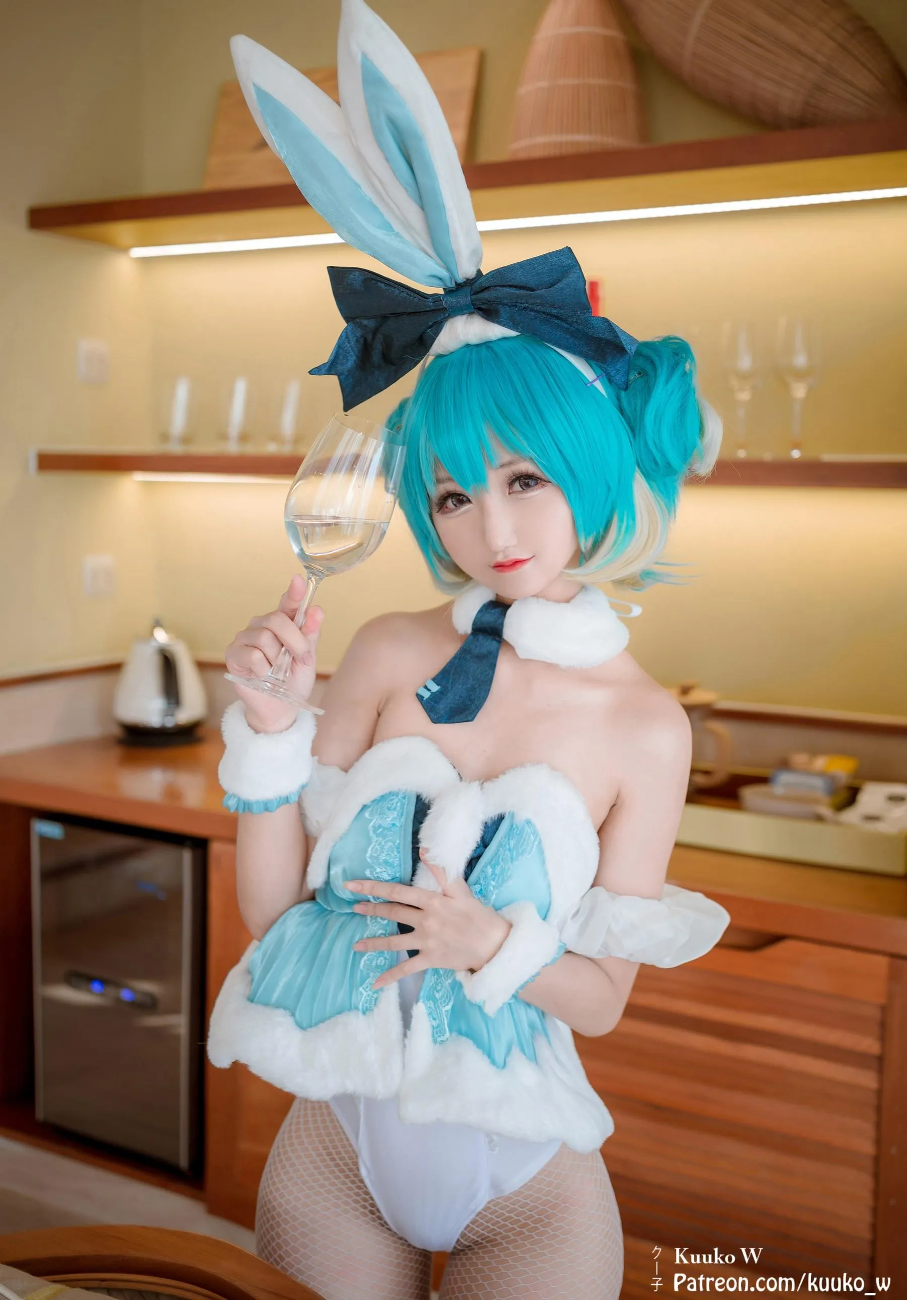 Kuuko W – NO.52 Miku Bunny [47P]插图2